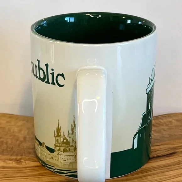 Starbucks Czech Republic Global Icon Collector Series 2017 Coffee Cup Mug 16 Oz. - Picture 9 of 10